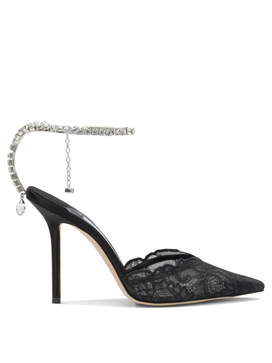 Jimmy Choo Saeda 100mm Heeled shoes - Black | 28879679155bf666ac0dfea248c93f0bb3e63157