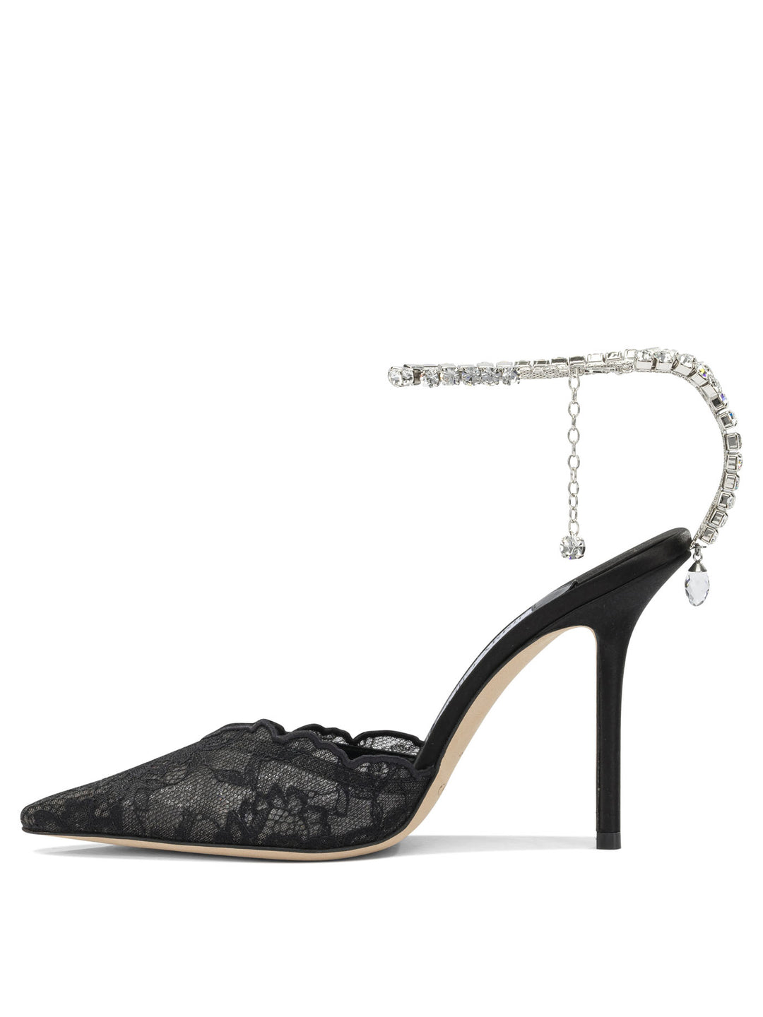 Jimmy Choo Saeda 100mm Heeled shoes - Black | 3079ac6ea0b52f79f806aefc90628b8e3fc50d68