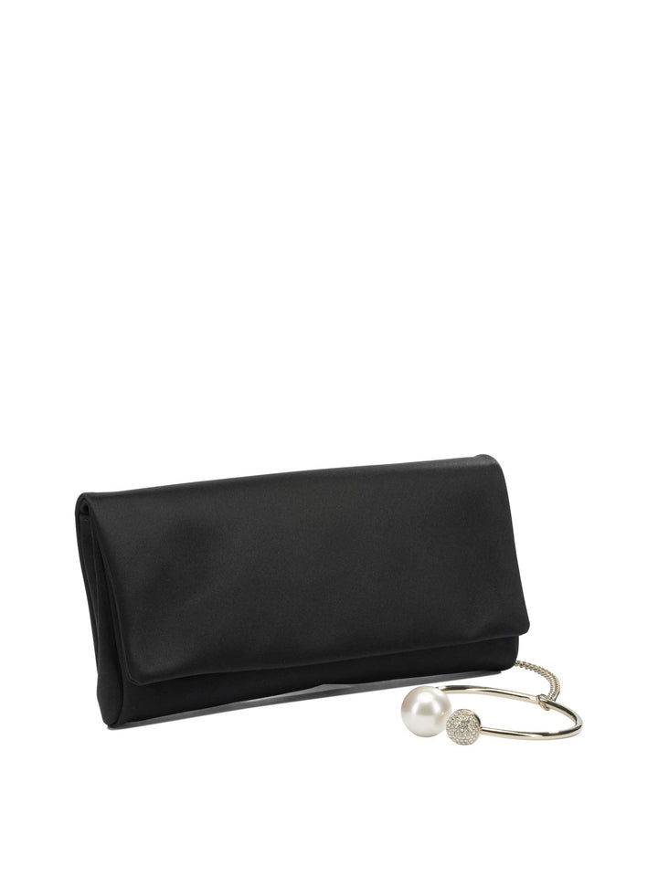 Jimmy Choo Xandra Clutches - Black | 03a9f588c699bda582f9affb65685f00a79cfcc4