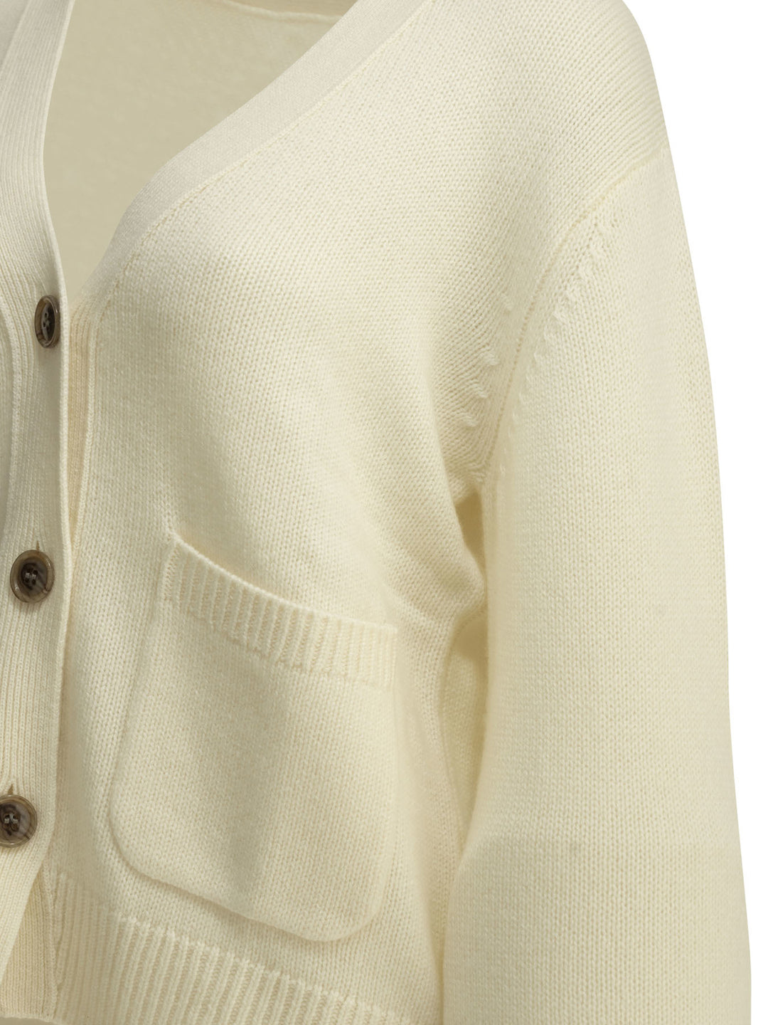 Lisa Yang  Knitwear - White | 0666c0107861b2654bd36549d216a0d066337886