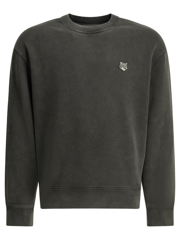 Fox Head Faded Sweatshirts Black