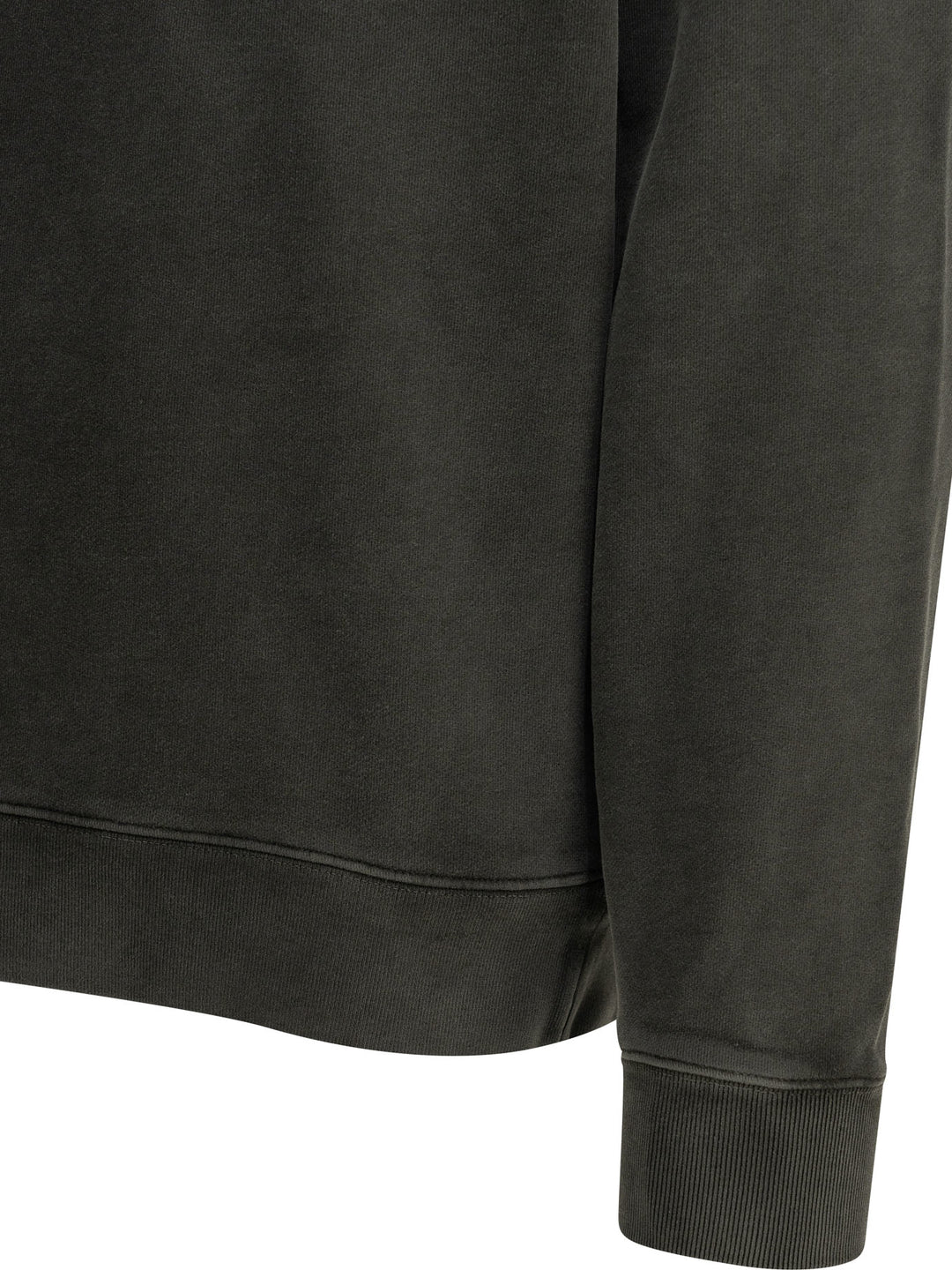 Maison Kitsuné Fox Head Faded Sweatshirts - Black | cf47526ab7140a2c13ddee9aa800e1fd2b5fb506
