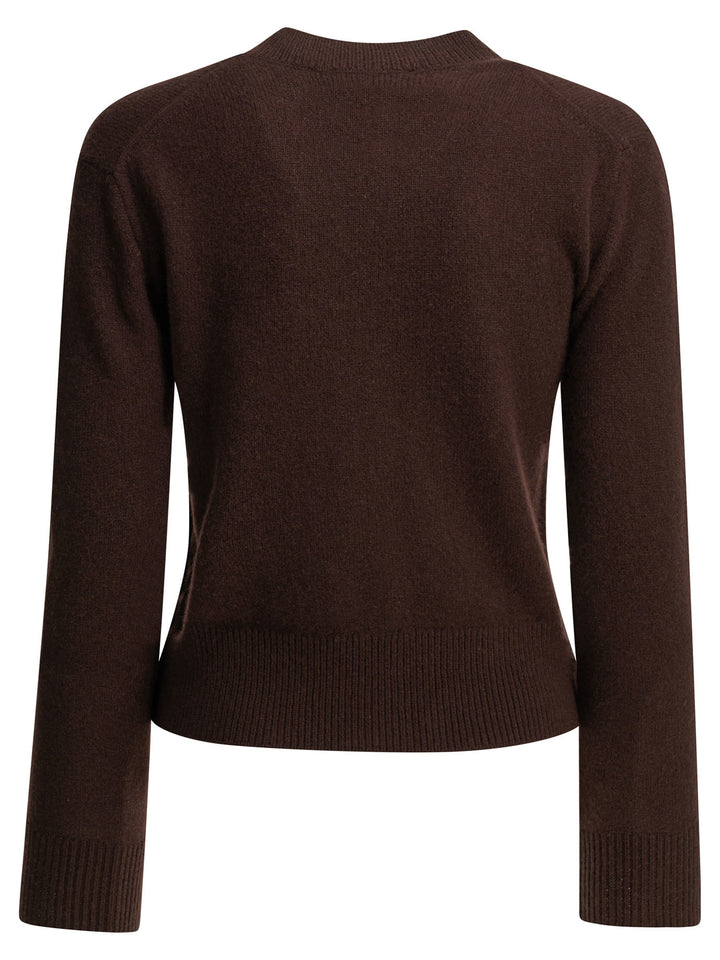 Maison Kitsuné Baby Fox Knitwear - Brown | 92ad9296b5648a7a23dc93df2eef565880c9d563