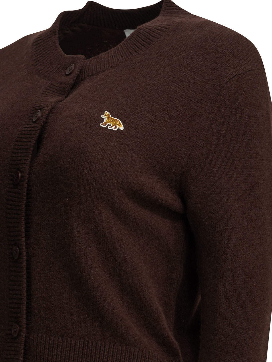 Maison Kitsuné Baby Fox Knitwear - Brown | 0a74c149fbf5ac9b9726325d09969106a3b7aac6