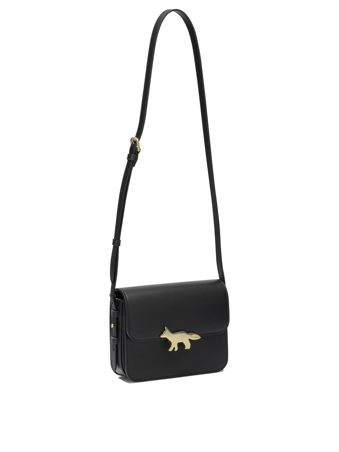Maison Kitsuné Edie Crossbody Bags - Black | 10b63cd8088b03a97b354098cf194a3cfd452d50