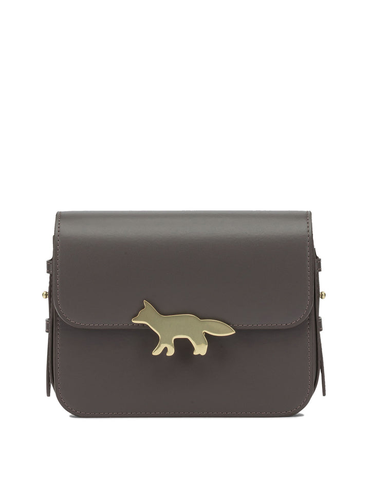 Maison Kitsuné Edie Crossbody Bags - Brown | 6f68831320634be5e682b54397d7c029d75235a0