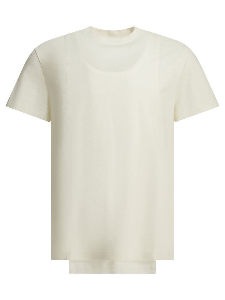 Maison Margiela Double Layer T-shirts - White | 5ed2714f8965dce1dd6dbcdee20358e22c486517
