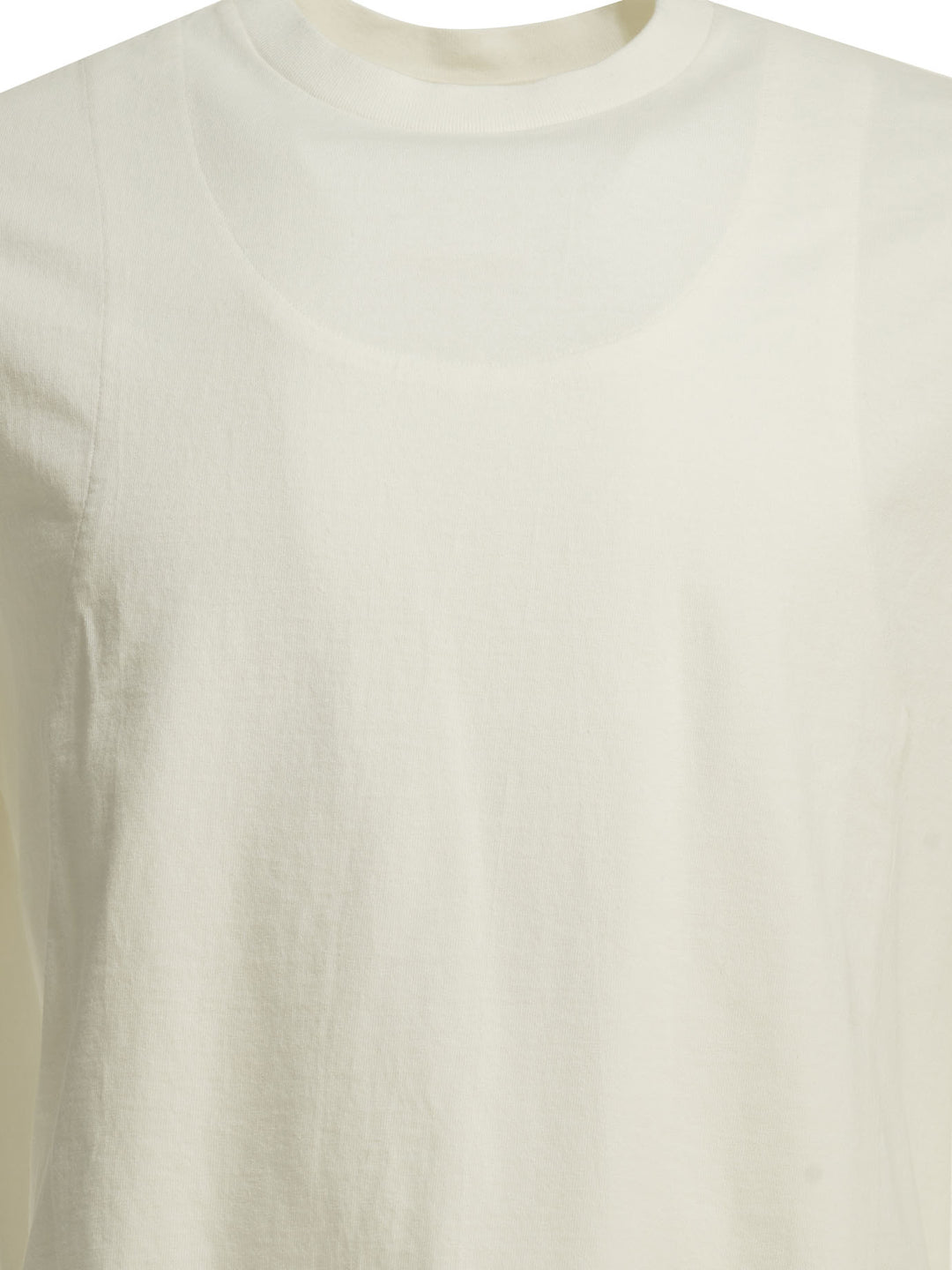 Maison Margiela Double Layer T-shirts - White | bc74f64ba8e13d575fa1ffcc57fcb7fa25c4e79f
