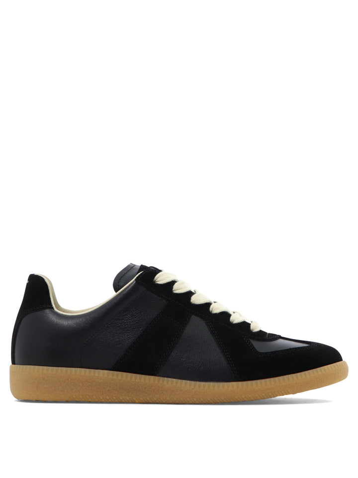 Maison Margiela Replica Sneakers & Slip-On - Black | 15a86758bcab645e3117cb34a18cfb7a4c28a6ee