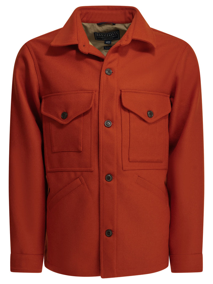 Manifattura Ceccarelli Cruiser Jackets and Coats - Red | 54d8b42e79ea257e7ece9e541e688328c2167fcb