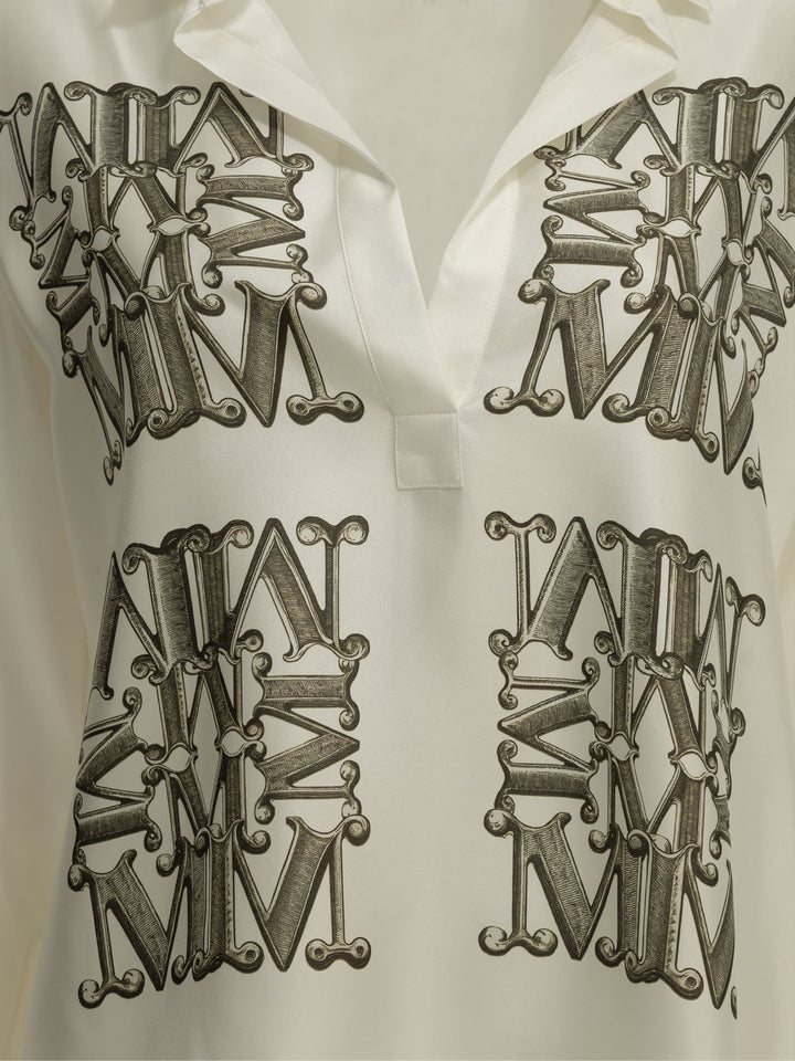 Max Mara Casual Silk Shirt Shirts - White | 761dd1405b5e68a44c689ed65e2d9ab0644c7058