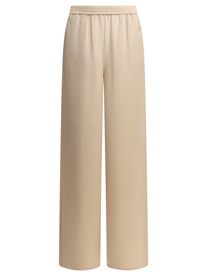 Max Mara Casual Silk Pants Trousers - Pink | 6df3b3be397ee68bed44aee9e3010e75a506b52a