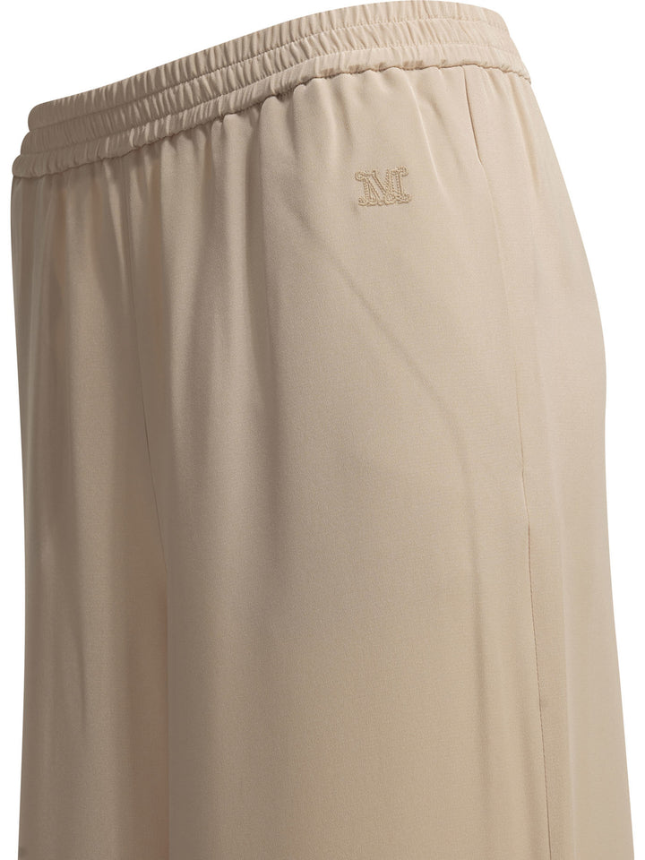 Max Mara Casual Silk Pants Trousers - Pink | 69aec142d731020e86d1cf4703fb92b36042d861