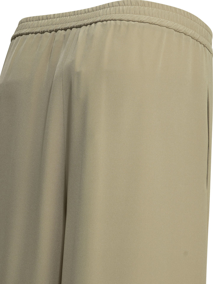 Max Mara Casual Silk Pants Trousers - Grey | 0b281b6c2e9dce7fb9a6ba2a8b19363dc826b0e2