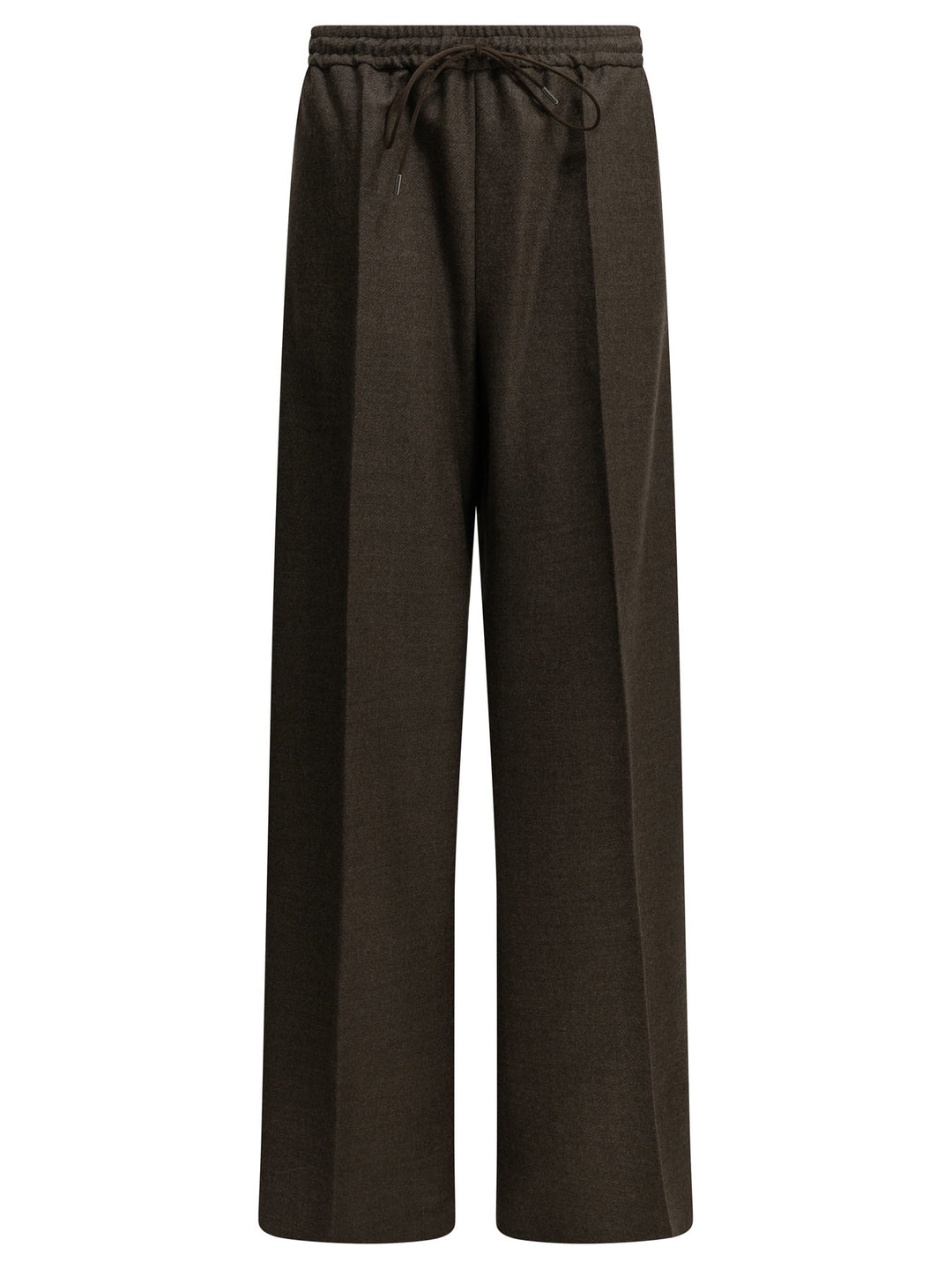 Max Mara Tailored Wool Pants Trousers Brown