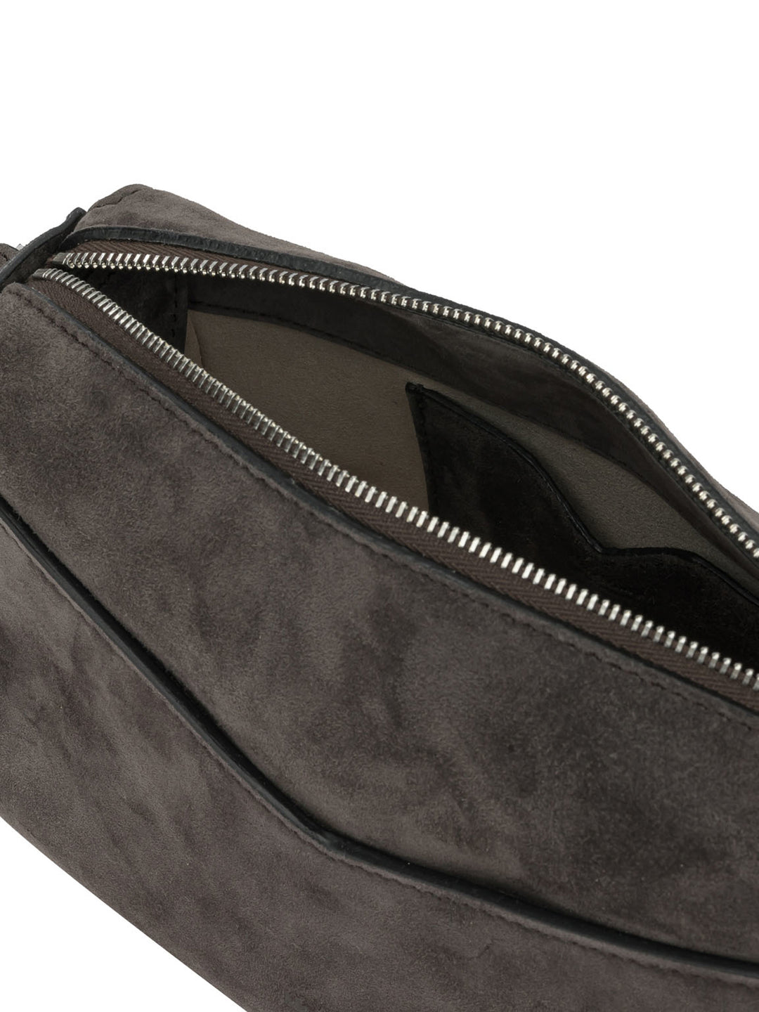 Max Mara Small Suede Handbag Brown