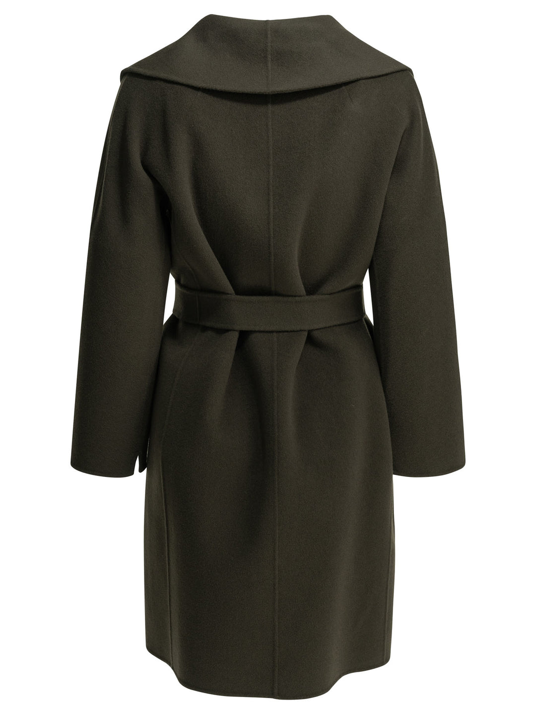 Max Mara S Long Wool Coat Jackets and Coats - Green | 19f257fee900d639017b3dd3d8365873776896f7