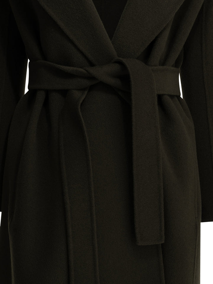 Max Mara S Long Wool Coat Jackets and Coats - Green | 1d33ede7edd8226b59333f7c8cbcde875fef85fc
