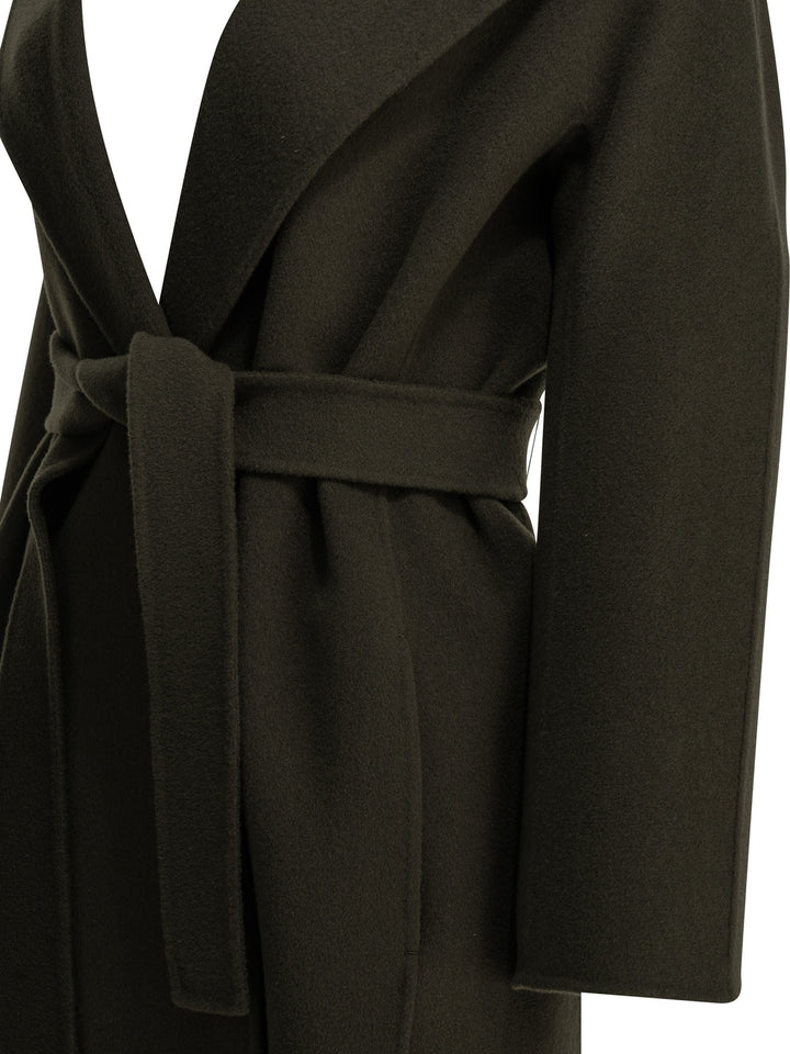 Max Mara S Long Wool Coat Jackets and Coats - Green | 52ba8679ceb7998a6ff862037e3d3fd8689339f7