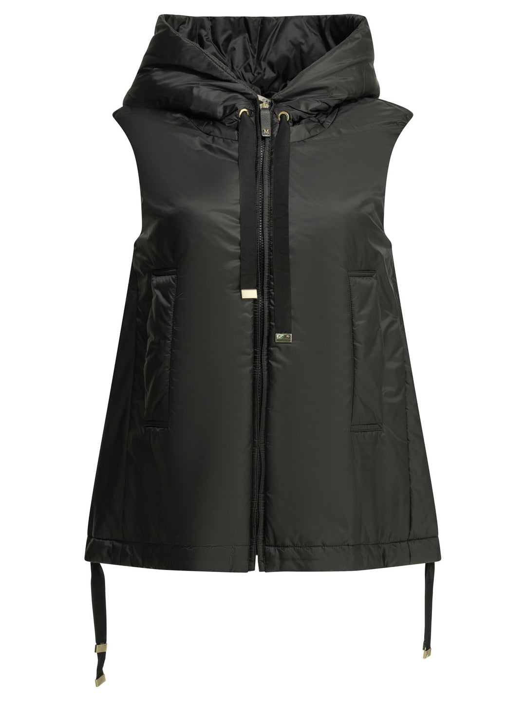 Max Mara The Cube Water-Repellent Sleeveless Jacket Jackets and Coats - Black | 75c381f93cc083a5ca0e8095d9e6693dac9cb076