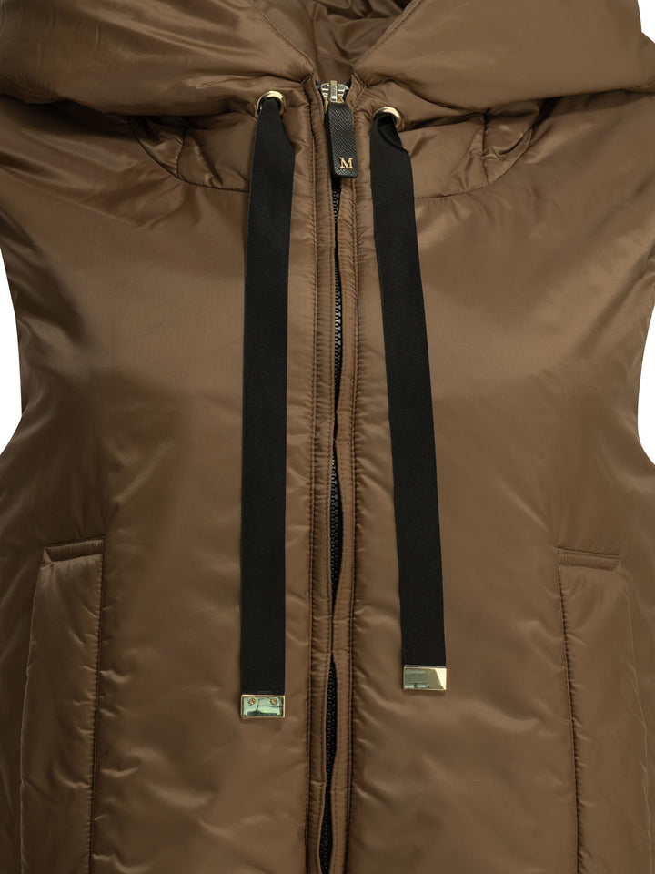 Max Mara The Cube Water-Repellent Sleeveless Jacket Jackets and Coats - Brown | 2e3d0dcaf1a4ac982dd25041cdfb976f57ab4b8e