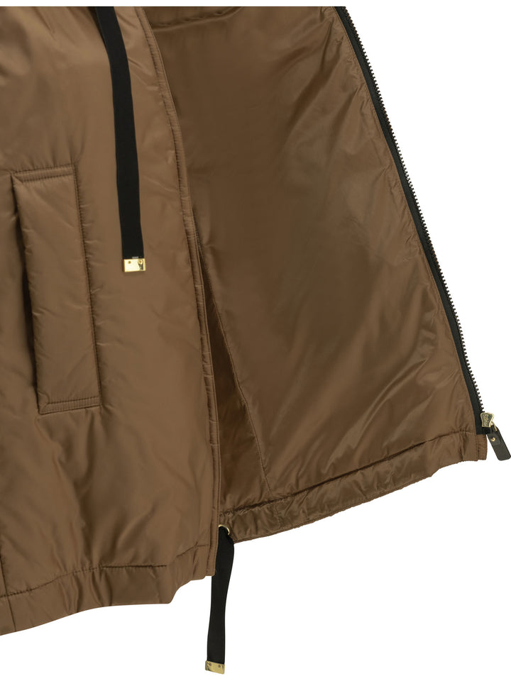 Max Mara The Cube Water-Repellent Sleeveless Jacket Jackets and Coats - Brown | 6c93d85d4fcba5c10d15e6dafef4872412b61075