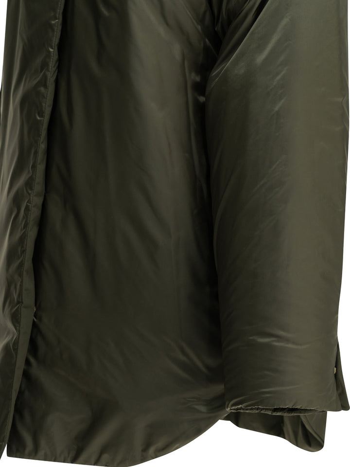 Max Mara The Cube Reversible Water-Resistant Padded Jacket Jackets and Coats - Green | 99156a84ac39d0b06378eeac2ff31b8ffe6f8520