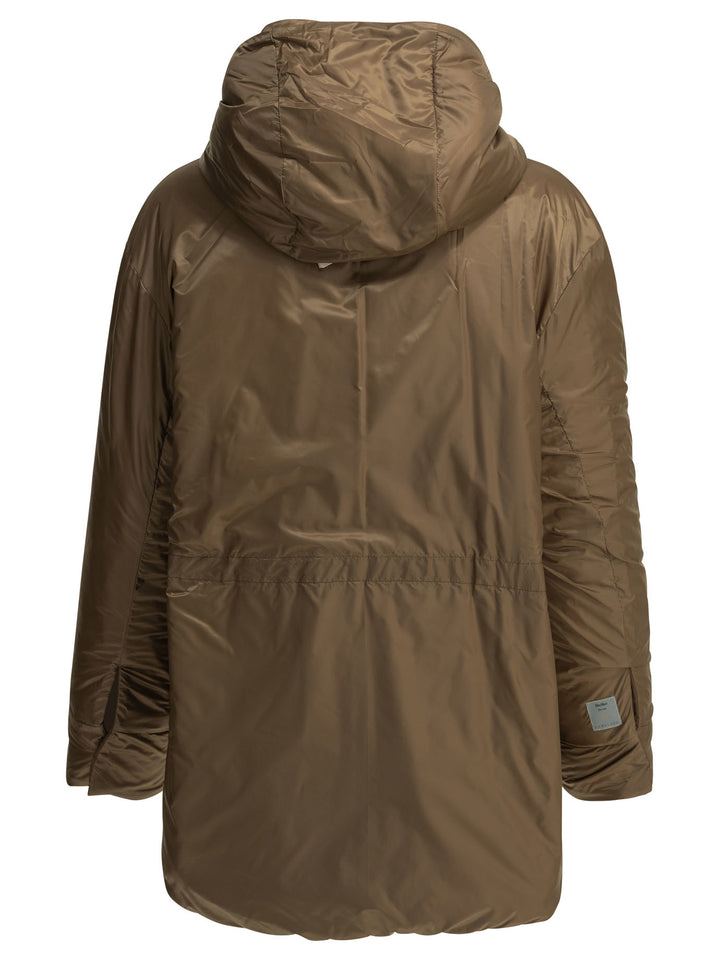 Max Mara The Cube Reversible Water-Repellent Parka Jackets and Coats - Brown | 65d90fdd40833c374242ac190e7114e22a99657c