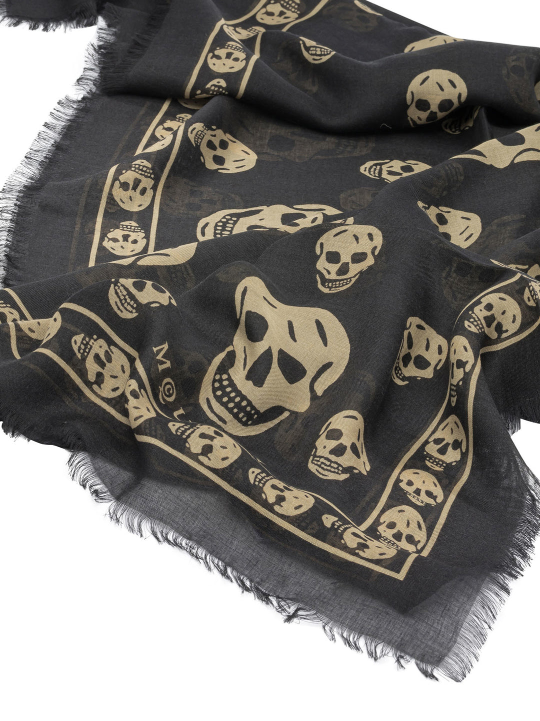 Mcqueen Scarves & Silk Scarves Sciarpe & Foulard - Black | 192a3067456aeae27c73010a9ad7cdd8aa5f97ea