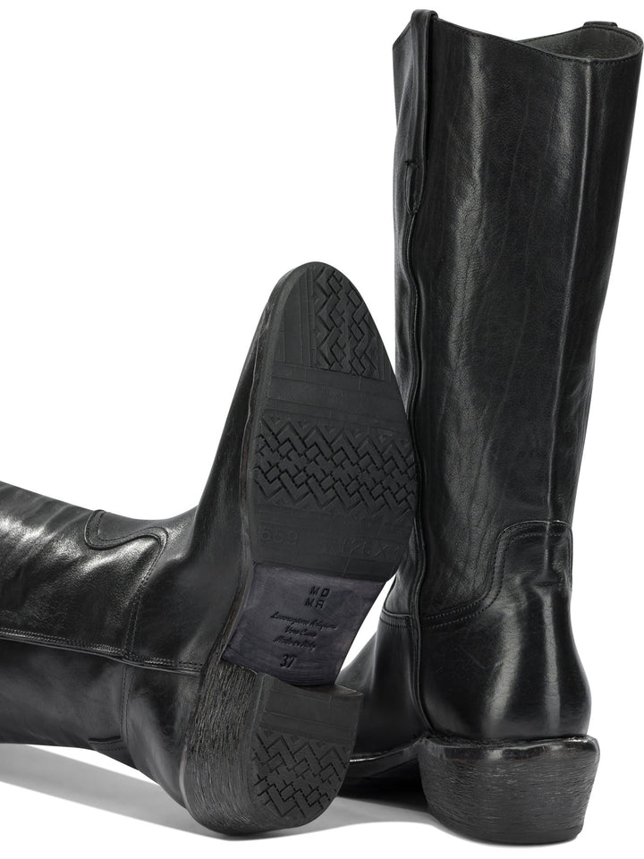 Moma Dallas 50mm Boots and Ankle Boots - Black | 3760554becadb3a6ad36d4dfd0110d97c5a28b9a