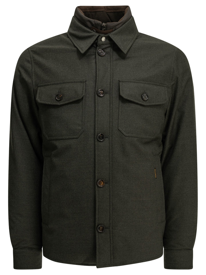 Moorer Dasson-Ll Jackets and Coats - Green | 4485f7c0422d599f3a614f91dd3b4c2d738cf395