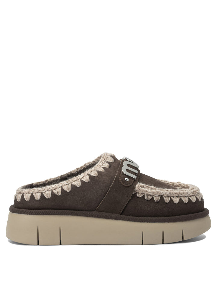 Mou  Loafers & Slippers - Brown | ac4820c5ae76fbd927ba081e1d8edfe65c4ce276