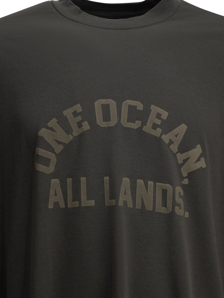Nanamica Ooal T-Shirts Grey