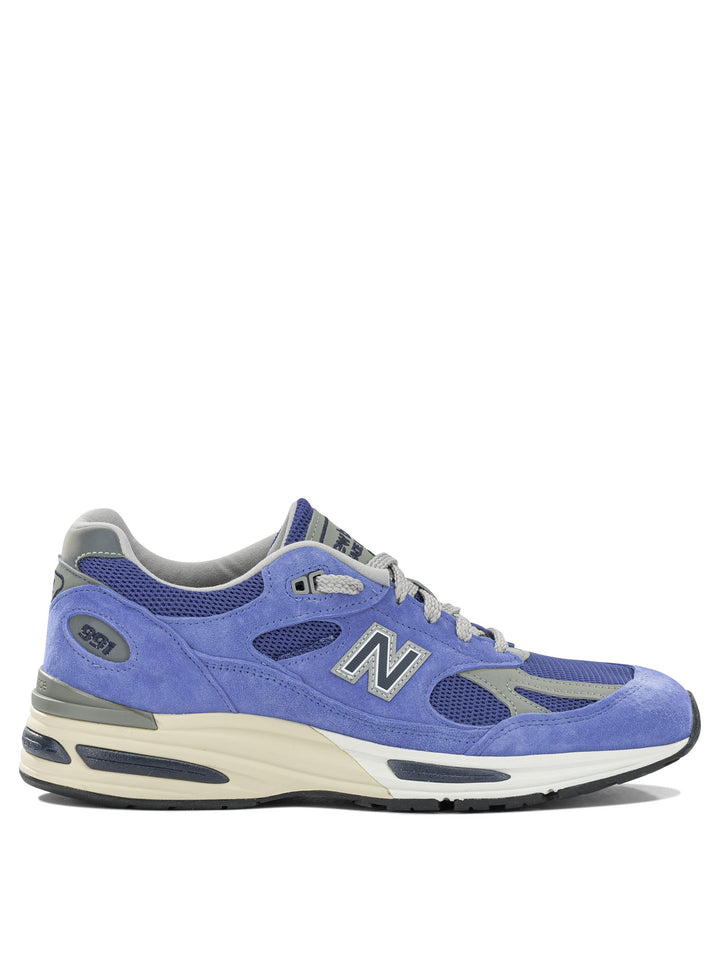 New Balance Made In Uk 991v2 Summer Brights Sneakers & Slip-On - Blue | 6a3673313937aa9f33c687b632a7dae61950c5e7