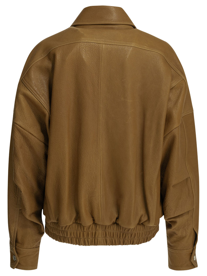 Nour Hammour Dalma Jackets and Coats - Brown | ecd3e493a72895ec5289c1f8110ae5a63c2d36ca