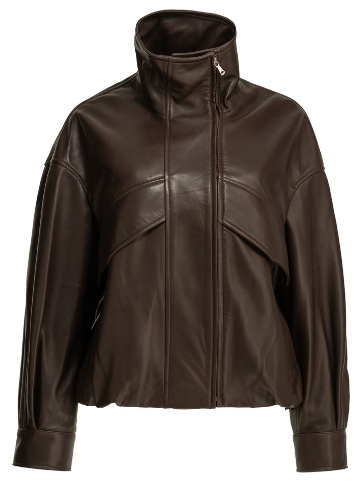 Nour Hammour Roland Jackets and Coats - Brown | 359afaec08a2d1ab529172aee86010edf4a7d103