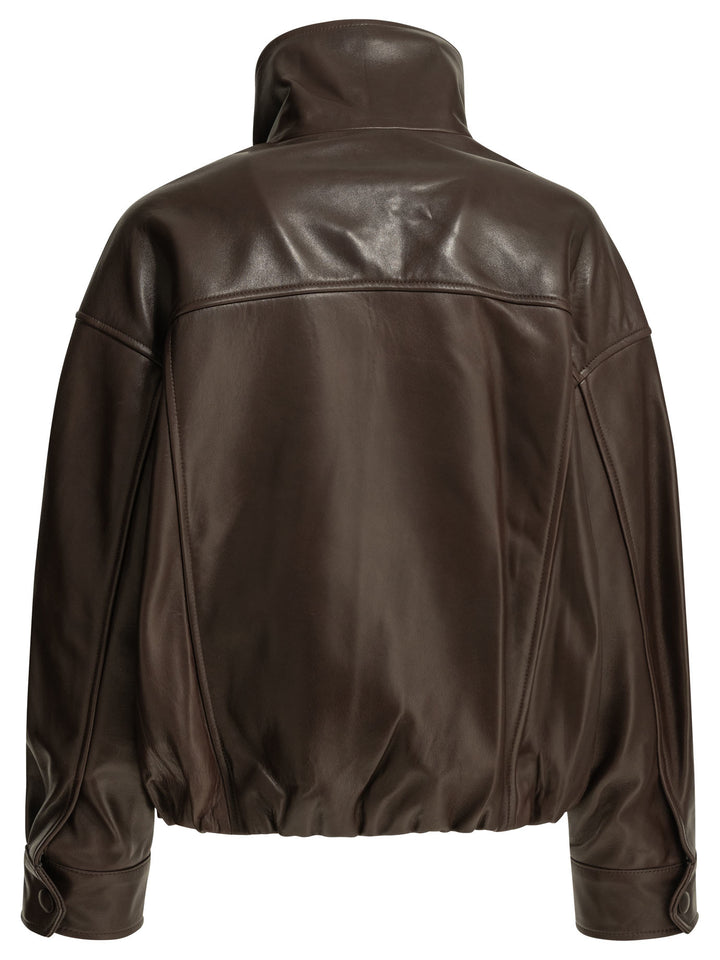 Nour Hammour Roland Jackets and Coats - Brown | 96feb3190eb60693515033a9a8119b64d5aa0e4a