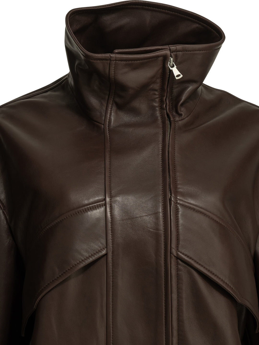 Nour Hammour Roland Jackets and Coats - Brown | 1f87cec80fa841d72fabec9d447ee230dd483e30