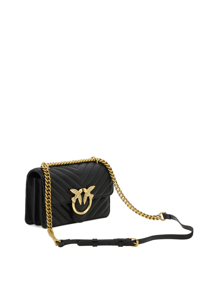 Pinko  Crossbody Bags - Black | 072ed2ea49f6b68550f4cc6e71484452161362cb