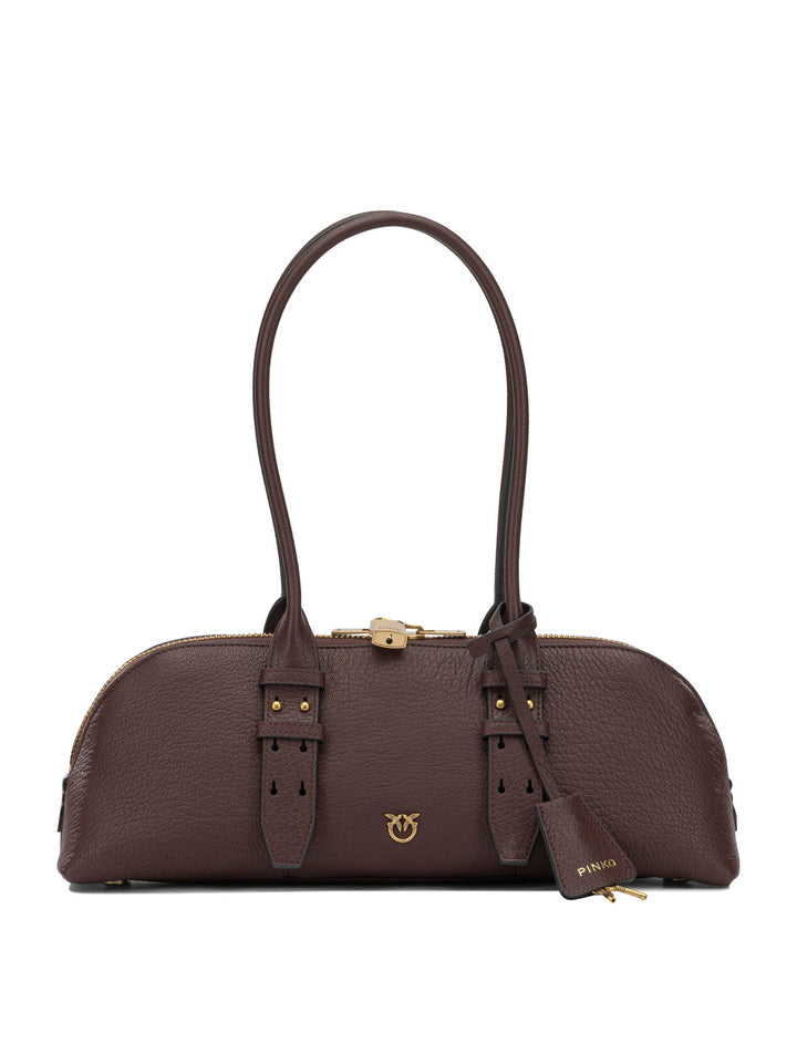 Pinko  Shoulder Bags - Brown | 86d6f7b8fb86e39a33a082424a5e6d646cec94a3