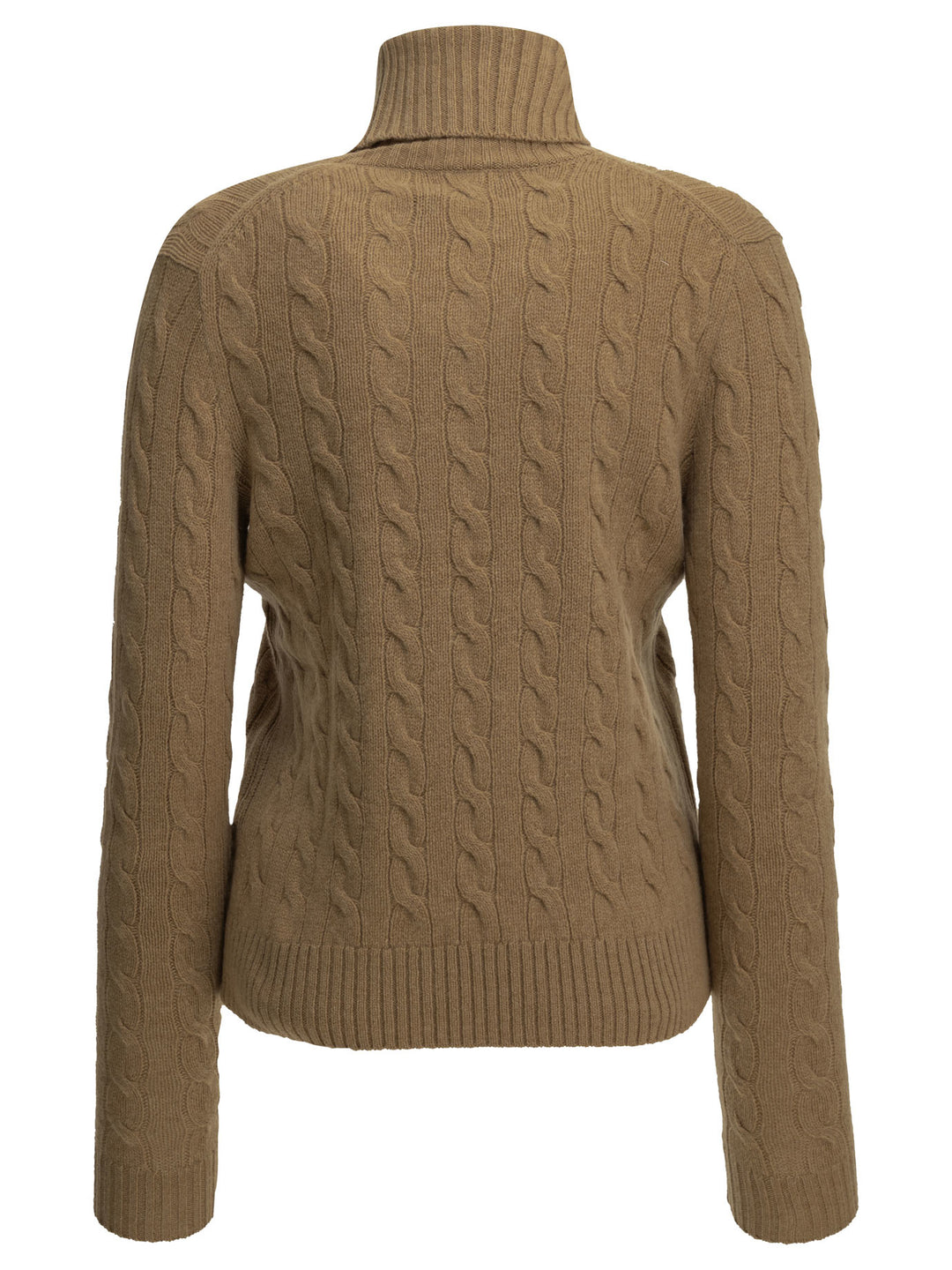 Polo Ralph Lauren Turtleneck Sweater With Logo Knitwear - Beige | 13d3cf0d963c4e0d23436d744ff3313f0190df67