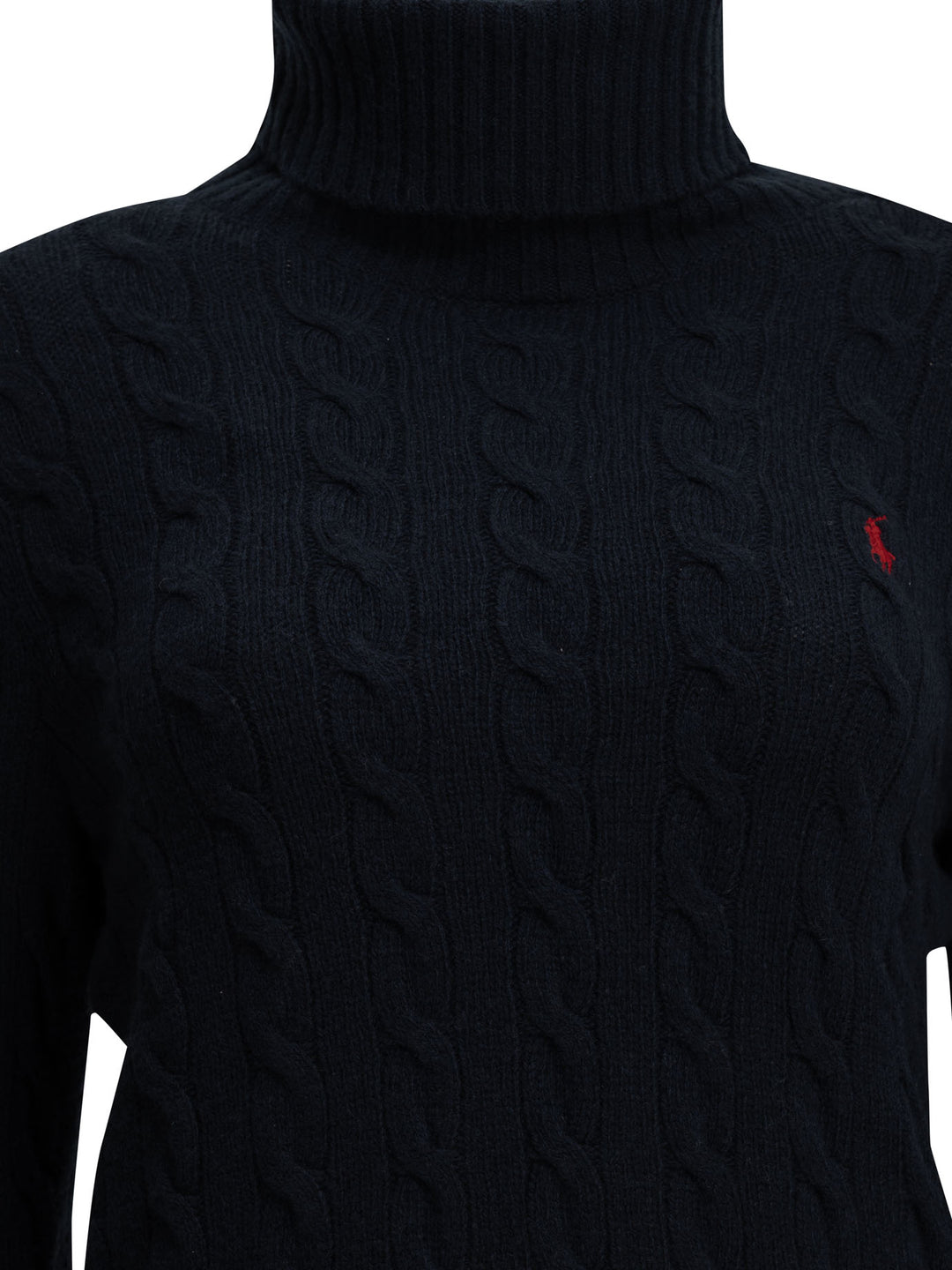 Polo Ralph Lauren Turtleneck Sweater With Logo Knitwear - Blue | 75aa6919369efb7a6b47f74bc2738e18829b31cc