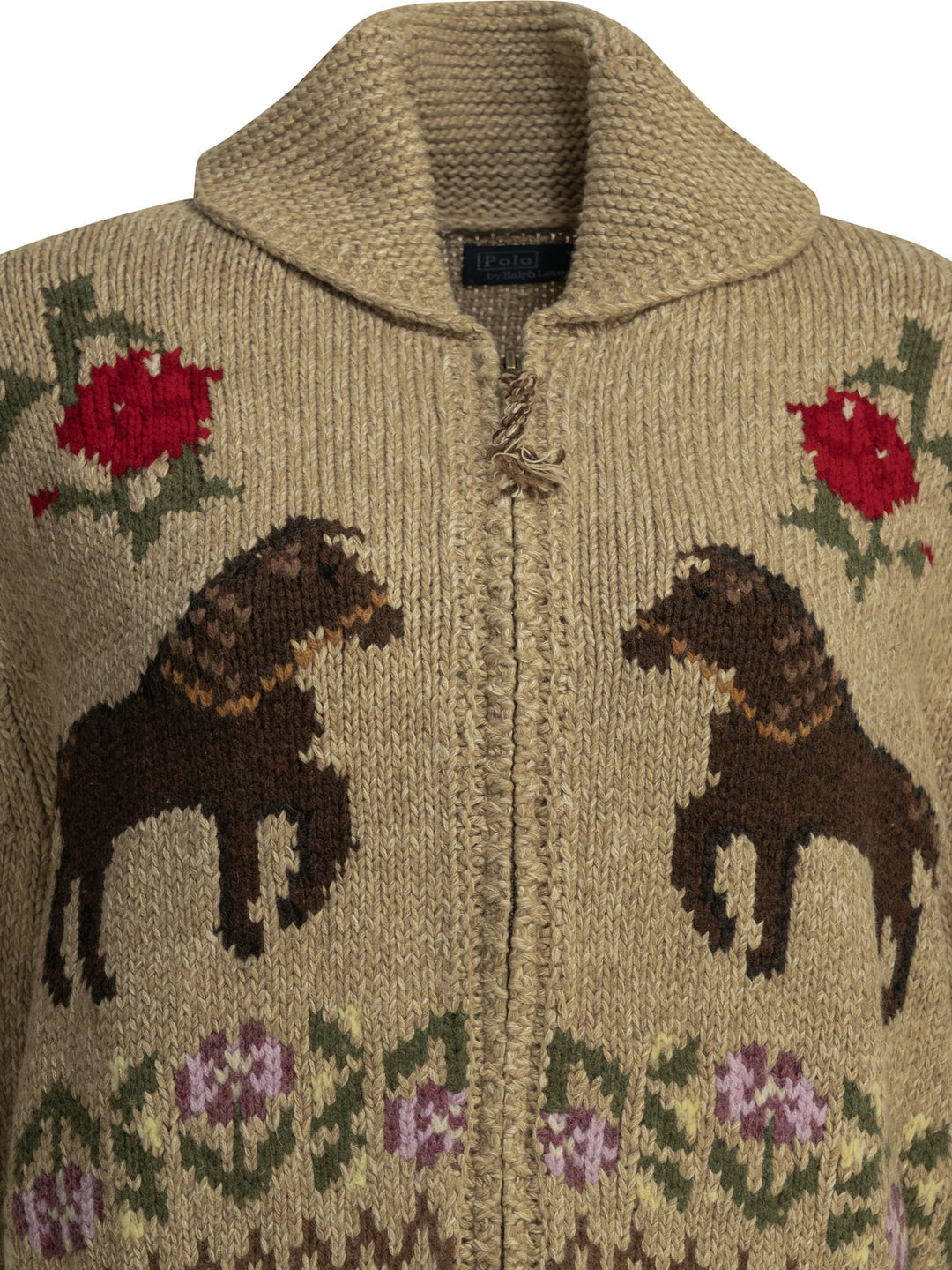 Polo Ralph Lauren Textured-Knit Cardigan Knitwear - Beige | 0dea3c487c7fbc2691f5587902eb304e998cf5a8