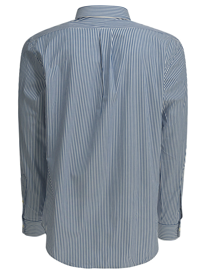 Polo Ralph Lauren Custom-Fit Casual Shirt With Logo Shirts - Light blue | 9ed9c10cb8fdd4916c2724a35915eef64e463ef5