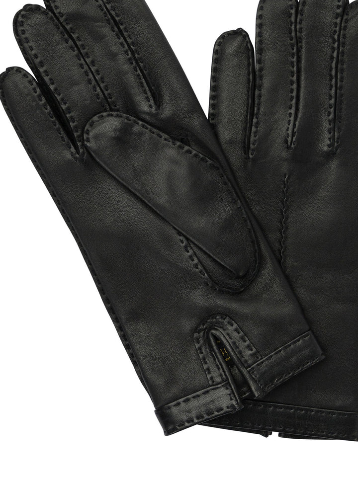 Restelli  Gloves - Black | e20e1961220094abefc7f2528fe37ff7927ff6d6