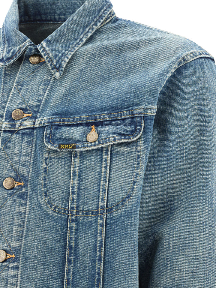Rrl By Ralph Lauren Leeland Indigo Jackets and Coats - Blue | f122d3d7a895c622e2fe03820278a8e56f9f94f7