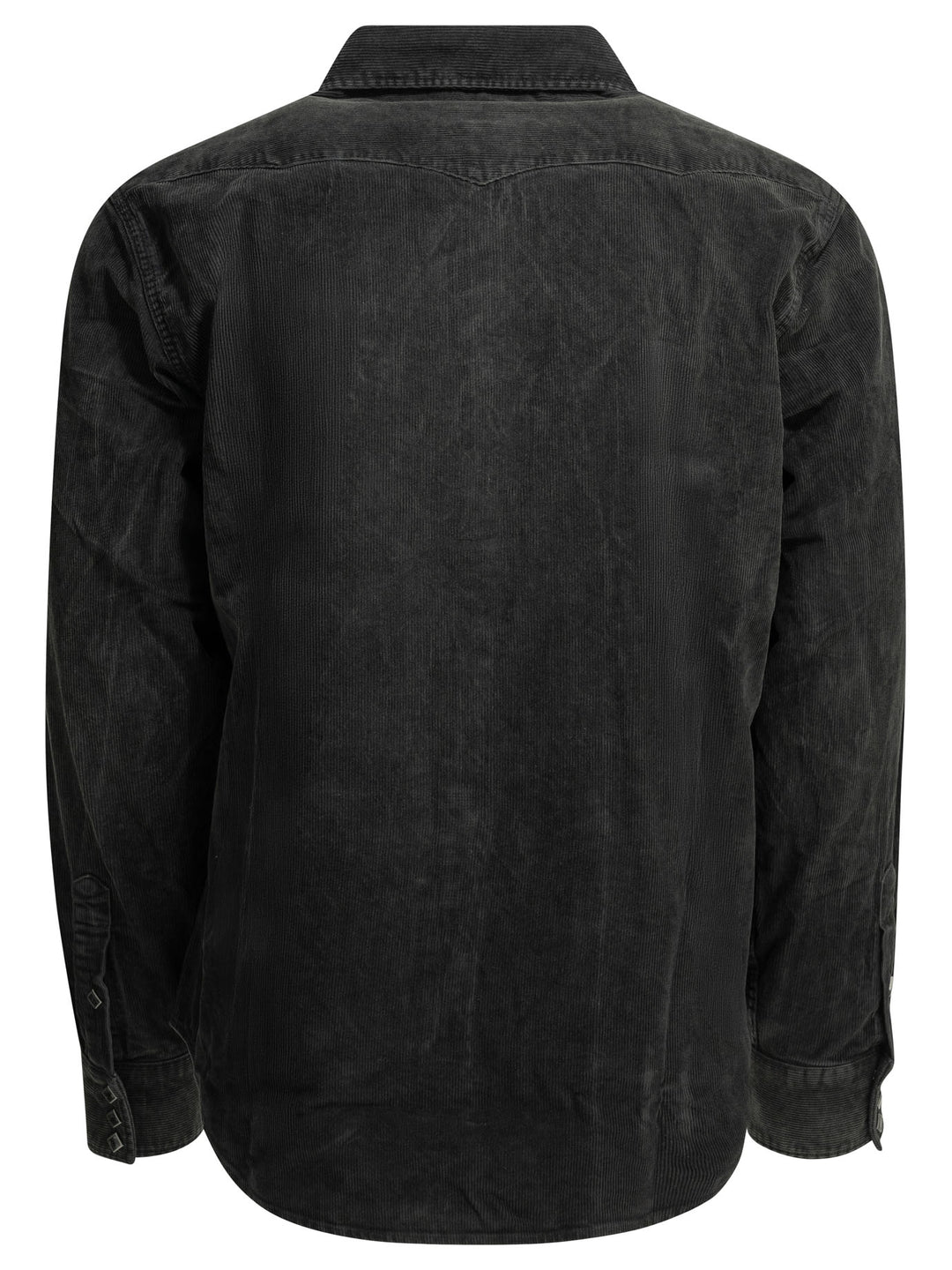 Rrl By Ralph Lauren Casual Corduroy Shirt Shirts - Black | 906d867033629a4720daf26a7e39a97665f90af7
