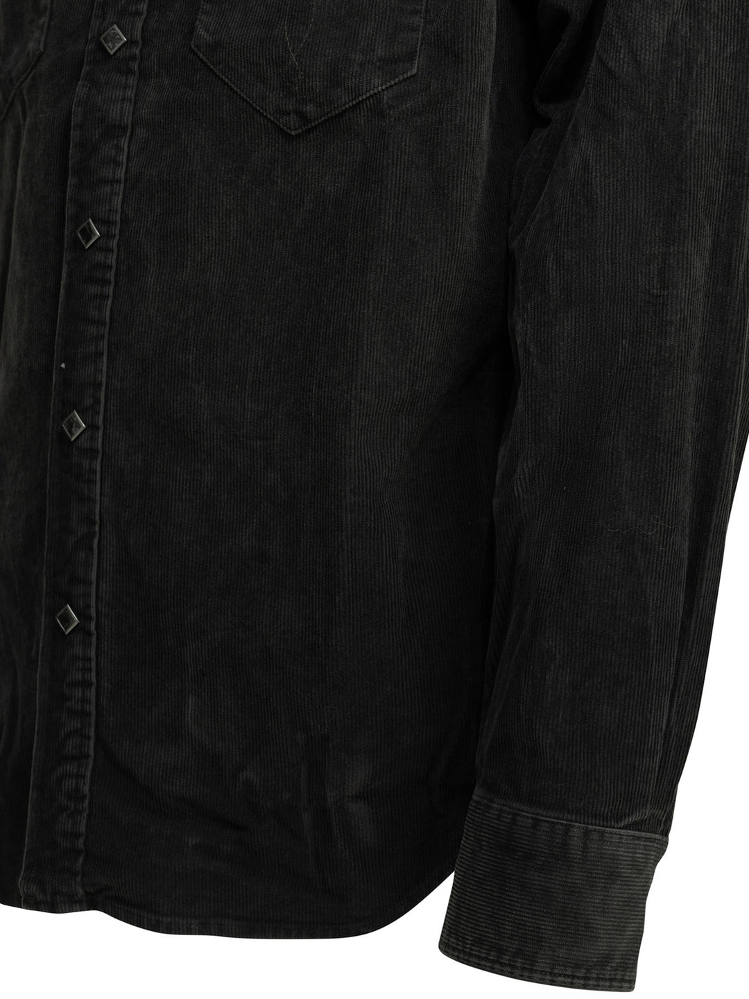 Rrl By Ralph Lauren Casual Corduroy Shirt Shirts - Black | 3a50128066b8f12f9549bb960201494df8adff10