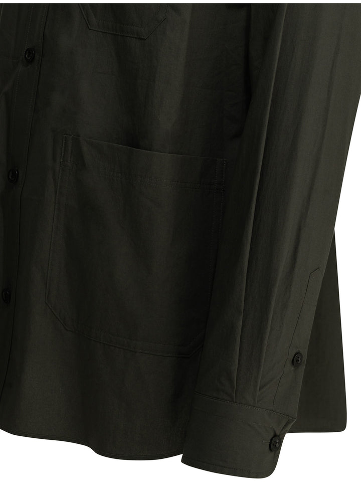 Sacai Typewriter Shirts - Green | 380d368748ddcb914a0e16d42a5ea9ca8ac1fb13