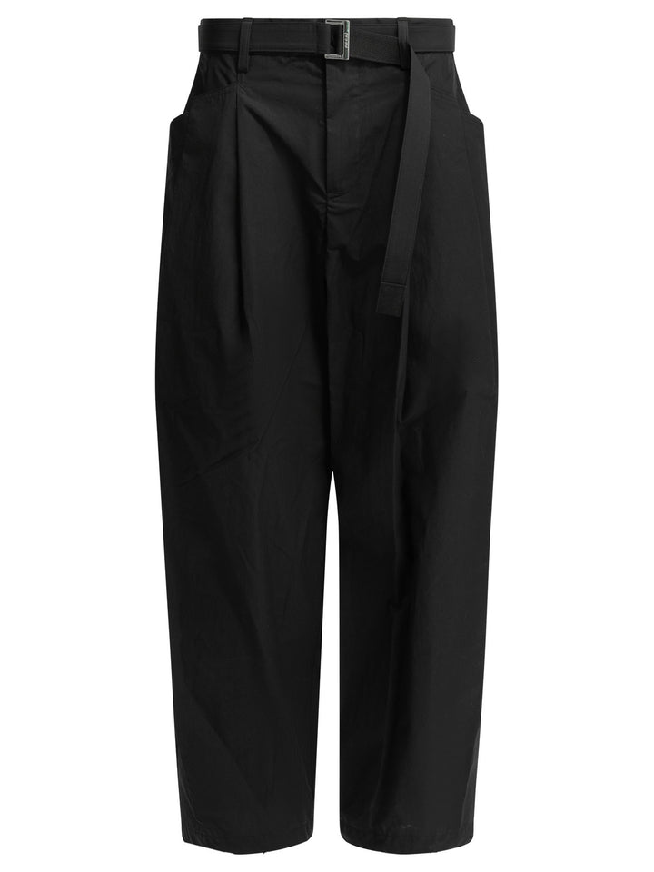 Sacai Typewriter Trousers - Black | cd5c7234ad475d099ea60868f74adedce37ad9ba